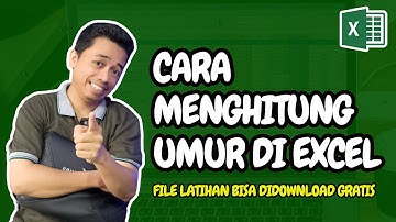 Cara Menghitung Usia di Excel - Lengkap Mulai Tahun, Bulan dan Hari