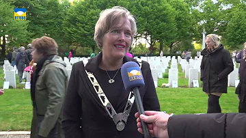 Dodenherdenking in Bergen