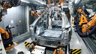 Inside the 2025 Audi Q6 e tron Body Manufacturing Plant