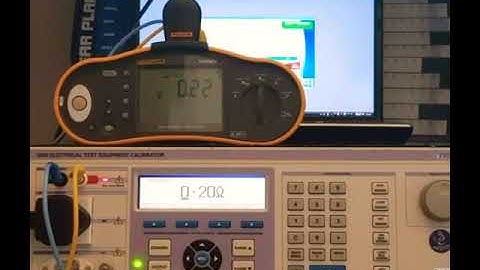 Transmille automatic calibration of Fluke 1652