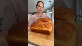 Homemade sandwich bread tutorial #shorts #baking #howto