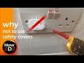 Safety covers for socket outlets Are they safe ? Why not to use a plug socket  covers in the UK