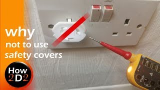 Safety covers for socket outlets Are they safe ? Why not to use a plug socket covers in the UK