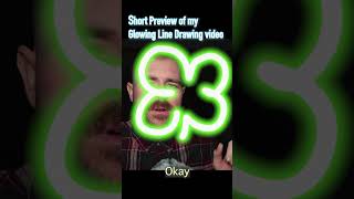 glowing line tracing ASMR #asmr #tracing #tingles
