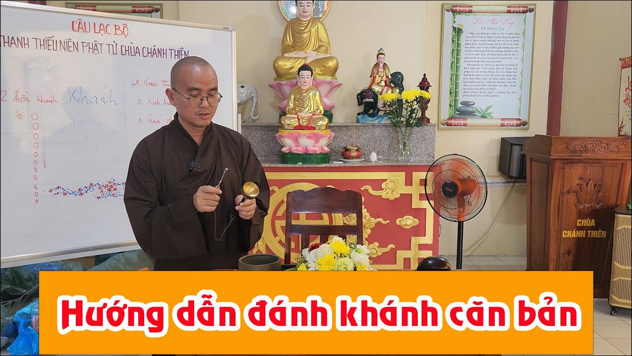 Hướng dẫn đánh khánh CĂN BẢN cho người mới bắt đầu | @ThichNhatDao #thichnhatdao #huongdan #khanh
