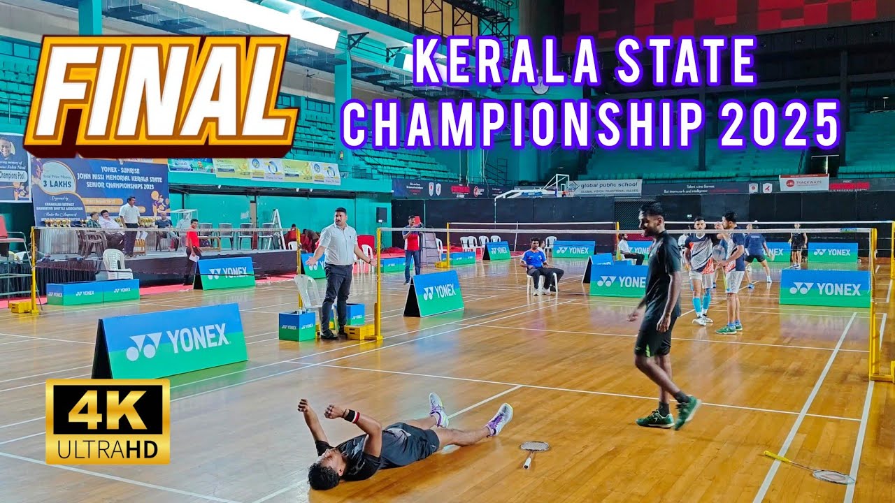 FINAL SHYAM & KAMAL VS ARYAN & SHYAM KERALA STATE CHAMPIONSHIP 2025 # ...