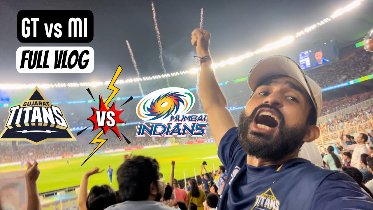 GT vs MI IPL Qualifier 2 Match VLog at Narendra Modi Stadium | Narendra Modi Stadium VLog 2023