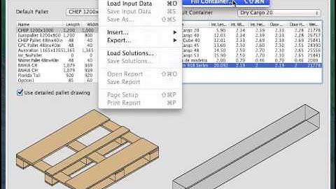 Quick Pallet Maker - Create New Standard Container