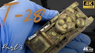 T-28 by Trumpeter, 1:72, part 3 /RUST, DUST, MUD and FINAL TOUCHES/