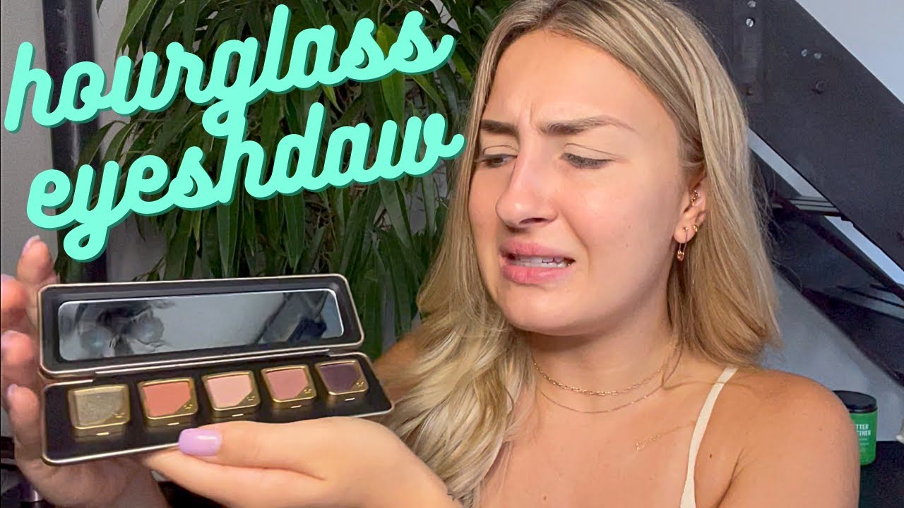 hourglass curator eyeshadows | swatches and first impression review