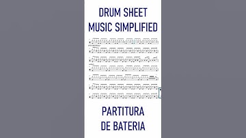 Smooth Operator - Sade #drumsheetmusic #partitura #drums #bateria
