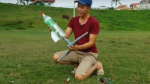 Chế tạo tên lửa nước -  water rocket manufacture