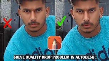How to solve Image quality lose problem in Autodesk Sketchbook - Chauhan Editz