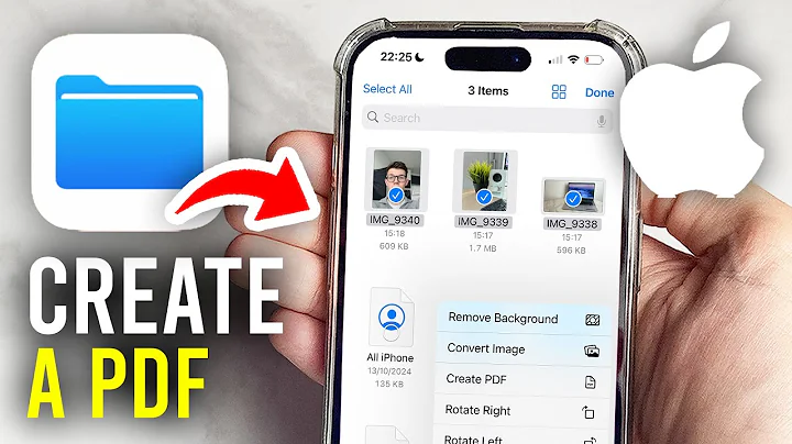 How To Create A PDF File On iPhone - Full Guide