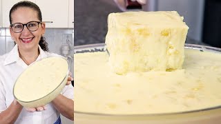 GELADÃO DE ABACAXI INCRIVELMENTE FÁCIL DE FAZER! CREMOSO E DELICIOSO! - Isamara Amâncio