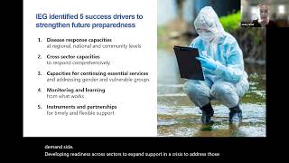 CUGH 2023 Satellite Session 39: Lessons from the World Bank’s Early Response to the COVID19 Pandemic