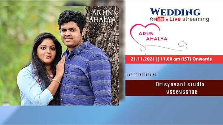 Wedding Ceremony || ARUN With  AHALYA || 21.11.202...