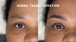 When in doubt...use henna for the brows!