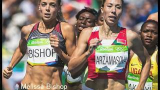 Melissa Bishop 800m Ukraine 4x400m D'Agostino and Hamblin 5000m in Rio2016 (3rd ver.)