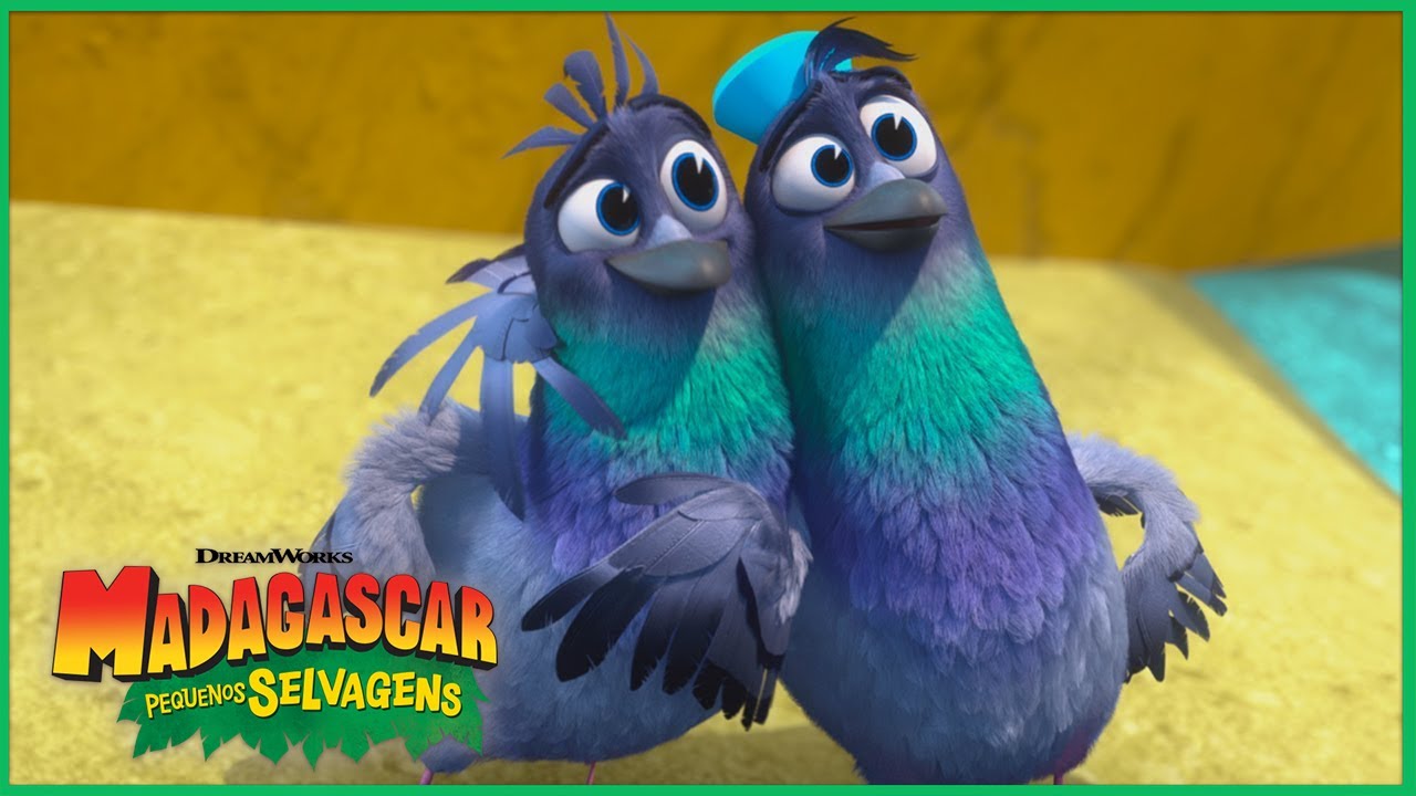 Dizendo adeus a um amigo 👋 | Madagascar: Pequenos Selvagens | DreamWorks Madagascar em Português