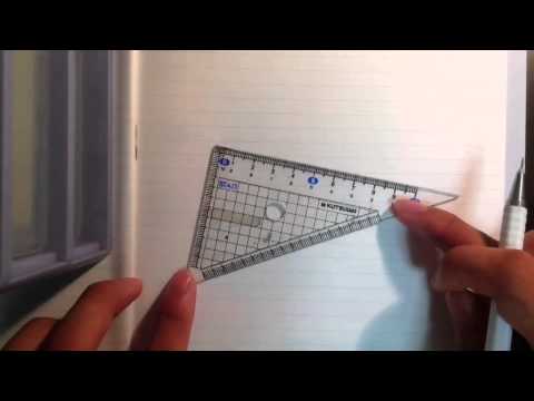 Raymay Study Mate Zero Edge Triangle Rulers