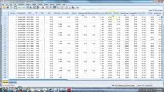 OPTIONAL: Manipulating the Data File (Long to Wide) before doing assignment  #3