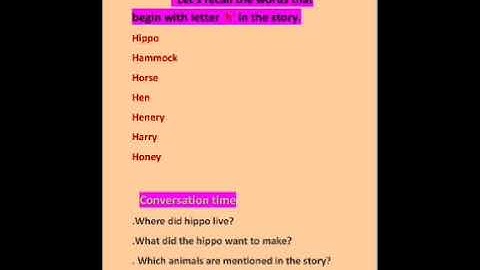 Nursery English 1 Dated 21 08 2021