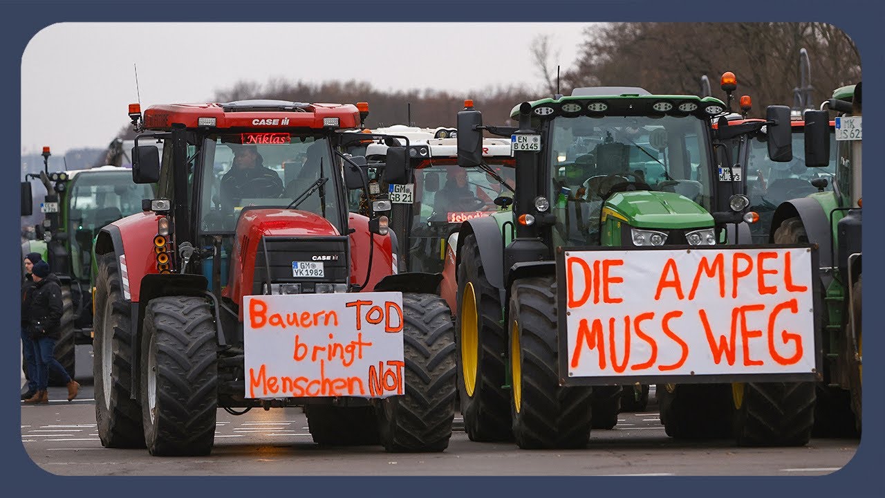 Bauern Proteste: Warum Bauern auf die Straße gehen | Agrardiesel | Unser Land | BR