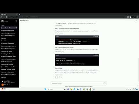 python windows net