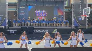 UCLA Spirit Squad PAC-12 Tournament Fan Fest 3\/9\/2023