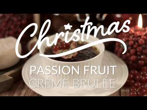 Passion Fruit Crème brûlée