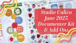 Studio Calico June 2023 Documenter Kit (Best Kit This Year!) &amp; Add Ons