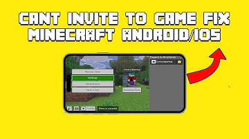 How to fix "Invite to Game" Not appearing in Minecraft (Android/iOS)