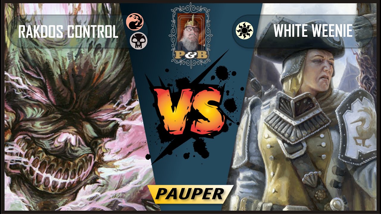 Pauper Match Rakdos Control POV First Person Vs White Weenie 