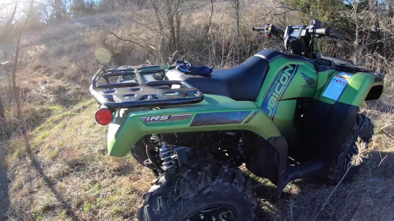 2020 Honda Rubicon Deluxe - YouTube