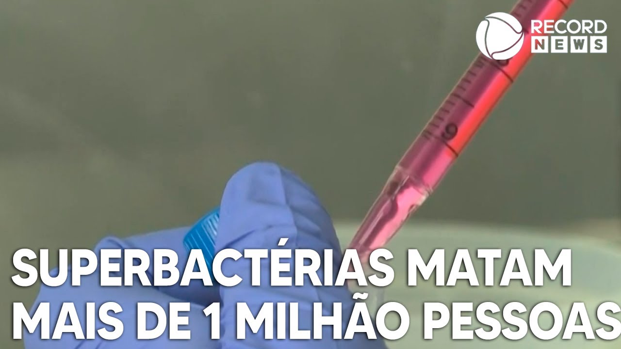 Superbactérias matam mais de 1,2 milhão de pessoas ao ano