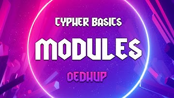 Cypher RPG System Basics - Modules