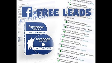 FREE LEADS!!! How to Schedule Facebook Posts in over 2,000 Groups on Auto-Pilot