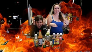 Got pranked with xxtra hot sauce