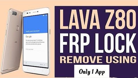 How To Bypass FRP Of Lava Z80/81 Without Pc#viral #carryminati