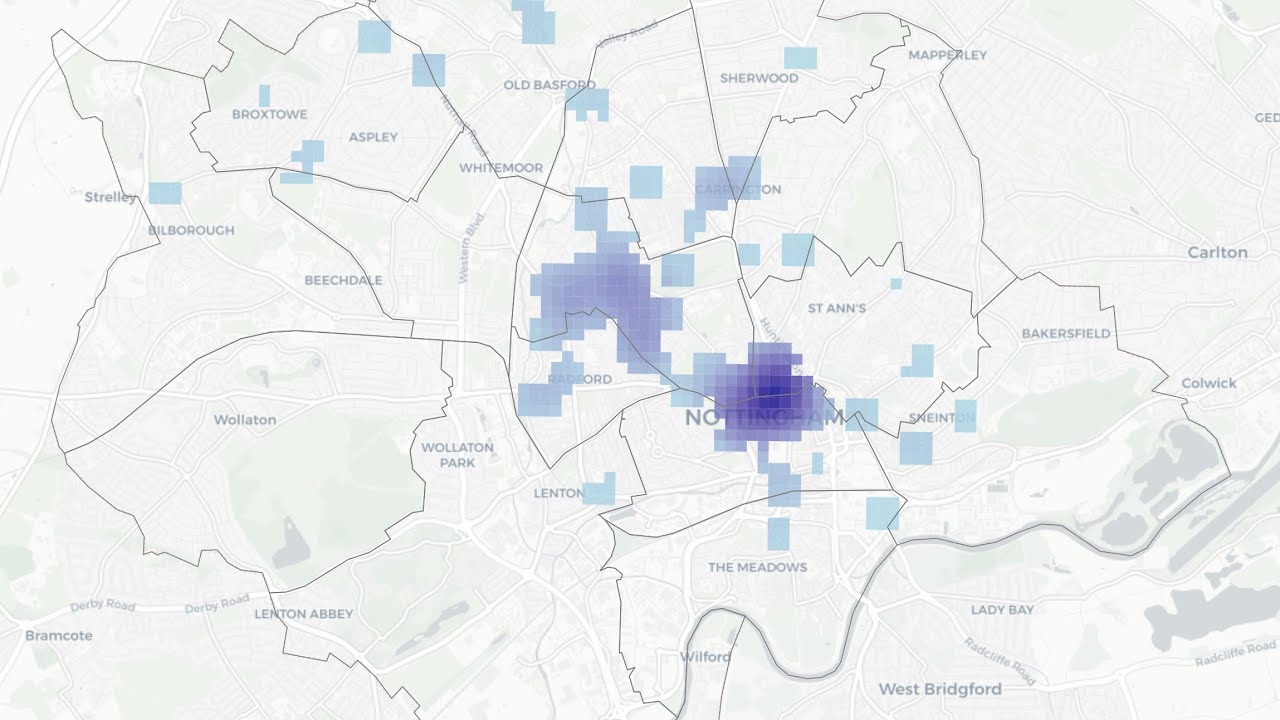 How to identify crime hotspots in R