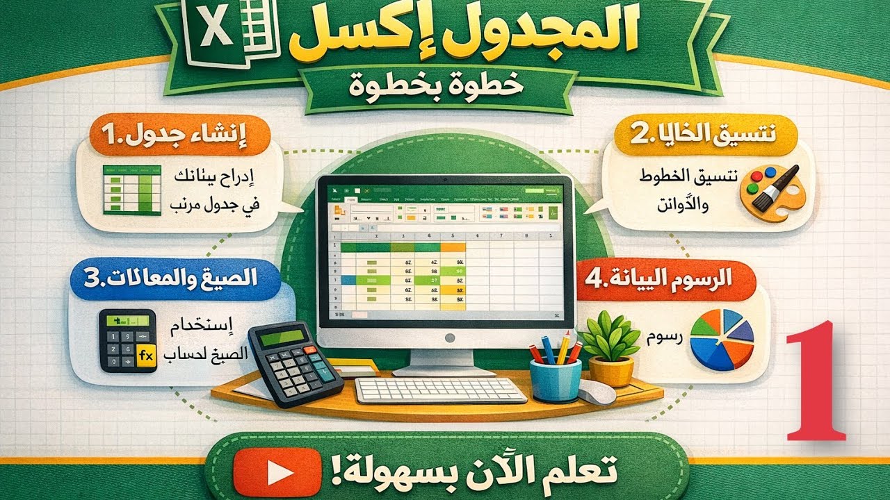 المجدول إكسل 