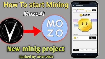 HOW TO START MINING MOZOAI | TELEGRAM MINING APP | VERIFIED PROJECT BY AVIVE 2024 by fatakol tech