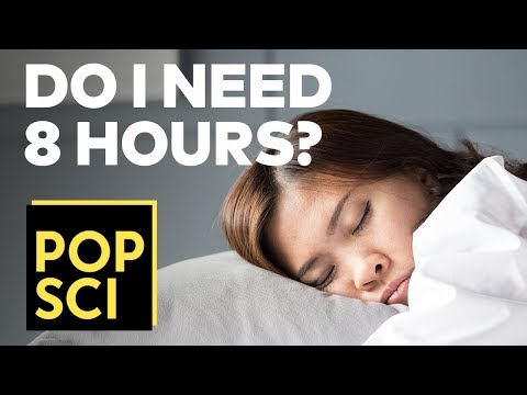 Why Do You Need 8 Hours of Sleep?