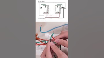 3-way switches wired and explaind#smartswitch#wiringhack#tech#smarthome