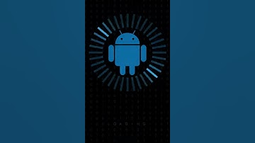 Boot Animation Preview: Loading Android Matrix (spinner) (black)