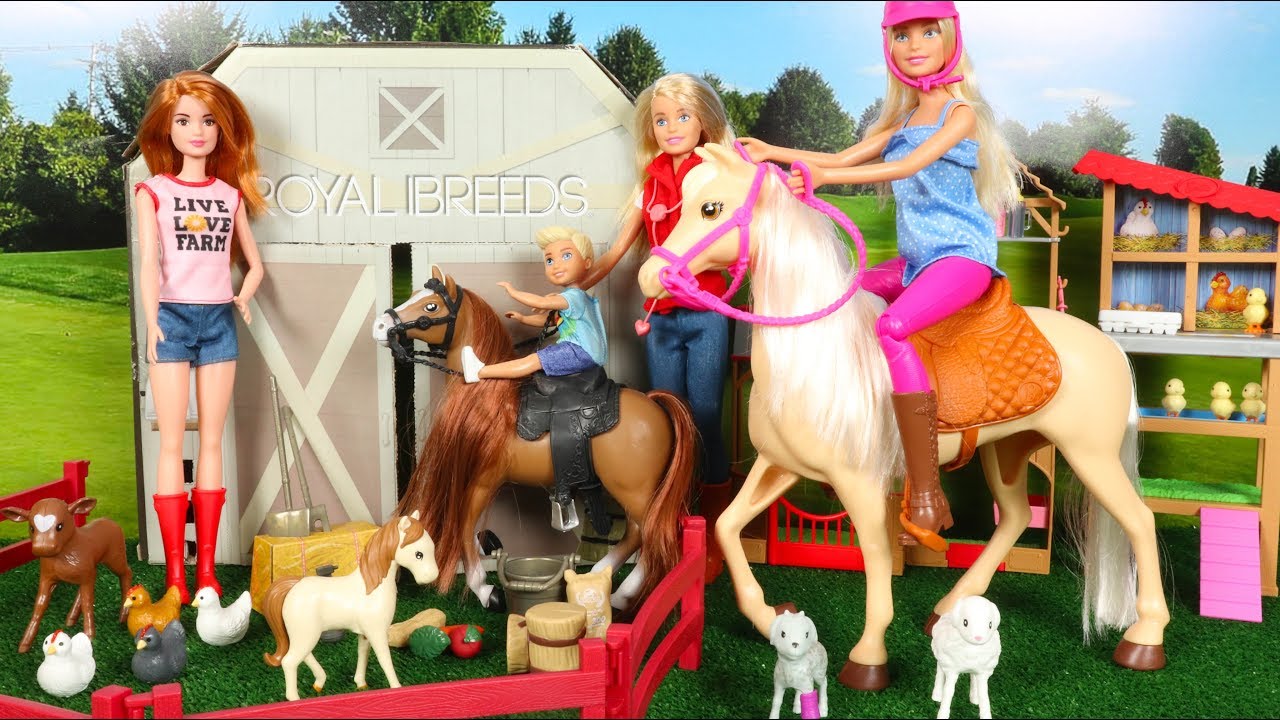 barbie horse farm