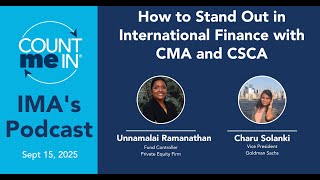 Ep. 315: How to Stand Out in International Finance with CMA and CSCA
