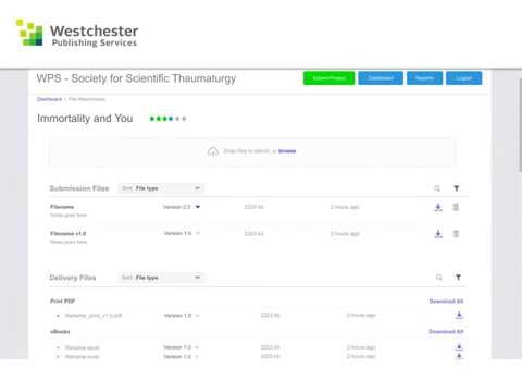 WPS Client Portal Demo (wireframe edition)