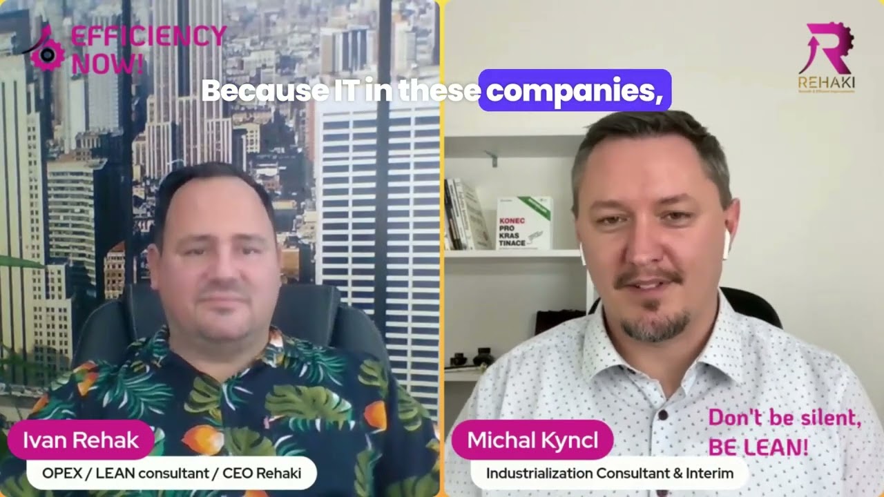 Ivan Řehák + Michal Kyncl - Flexibility in IT and Management